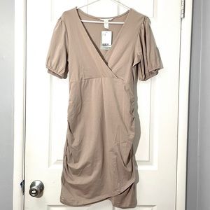 H&M MAMA Maternity Short Sleeve Dress